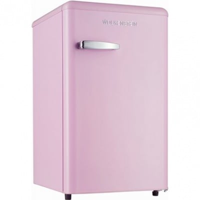 Wolkenstein KS95RT Pink Ретро хладилник с вътрешна камера